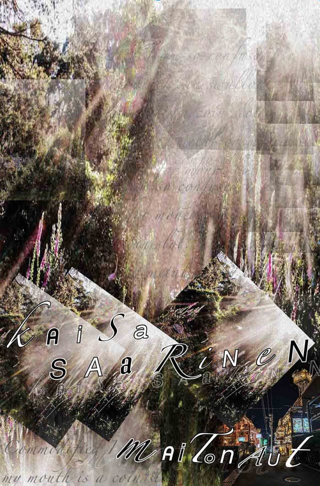 Cover of the book of stories and poems titled MAITONAUT by Kaisa Saarinen